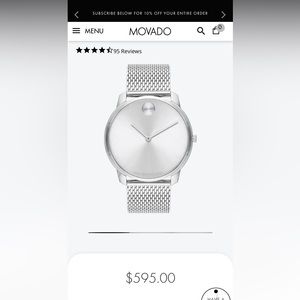 Movado watch for men